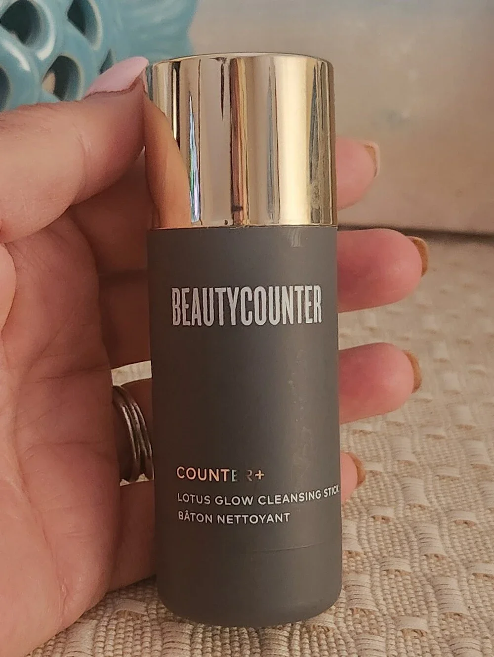 BeautyCounter Duo Lotus Cleansing Stick Charcoal Mask- New
